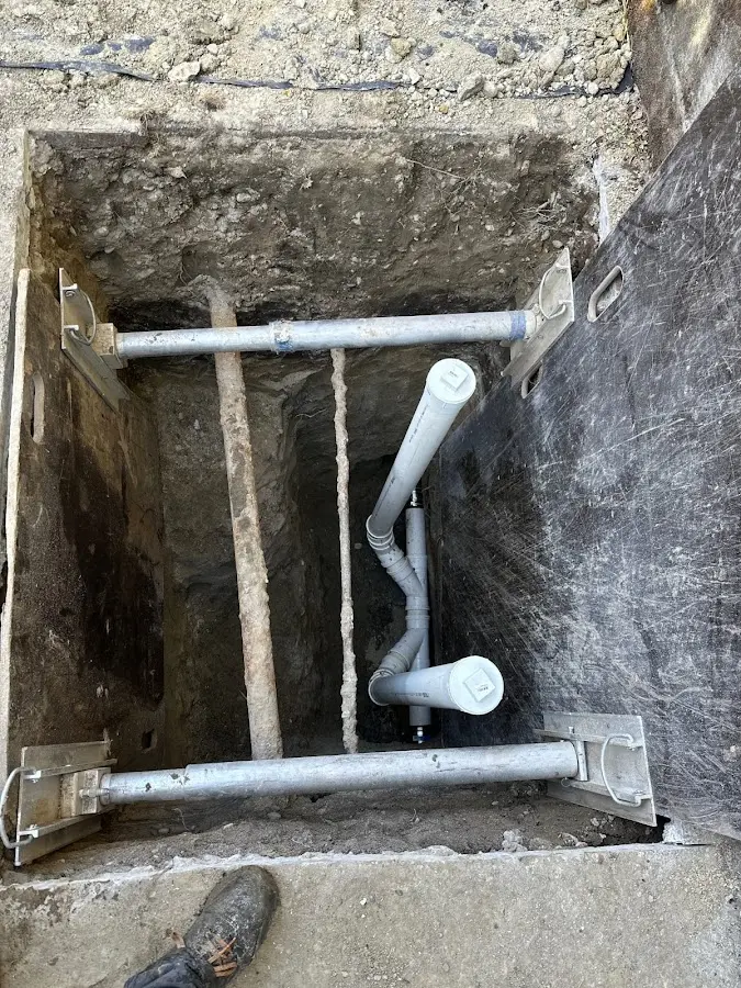 Experienced plumber completing Gas Line Repair work in Northfield